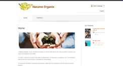 Desktop Screenshot of naturesorganix.net